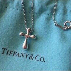 Authentic Tiffany & Co sterling silver cross